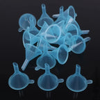 100pcs/lot Plastic Small Funnels For Perfume Mini Liquid Oil Funnels Kitchen Gadget Empty Bottle Packing Tools