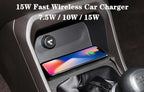 Car Wireless Charger Silicone Non-Slip Pad for iPhone 15 14 13 12 Samsung S24 S23 Xiaomi Car Phone Fast Induction Charging Pad