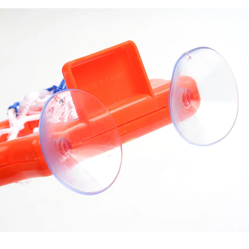 Baby Bath Toy Mini Shooting Basket Frame Toys Bathtub Shooting Basketball Play Water Game Toy Set with 3 Balls for Kids Children