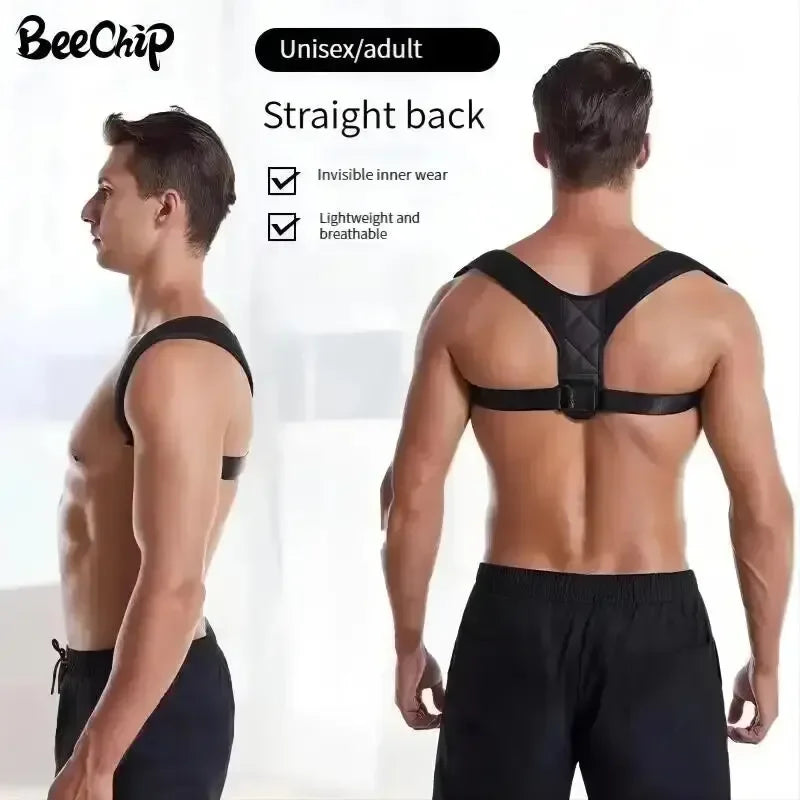 Back Posture Correction Belt Hunchback Prevention Correction of Sitting Posture Unisex Breathable Body ShapingJUI