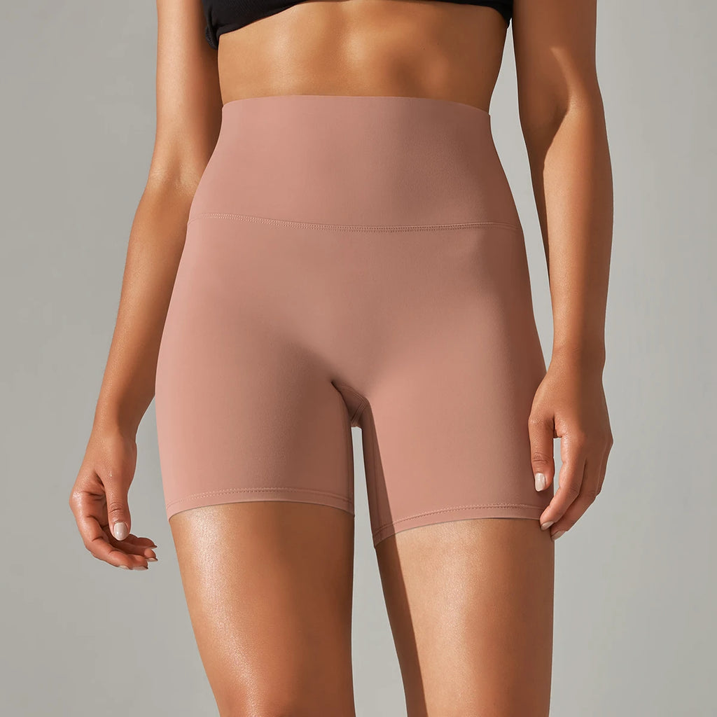 Yoga Shorts Women Fitness Shorts Running Cycling Shorts Breathable Sports Leggings High Waist Summer Workout Gym Shorts