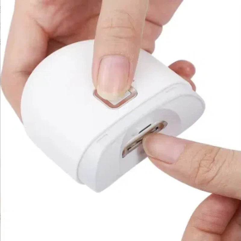 1 Pcs Electric Automatic Nail Clipper Manicure Nail Trimmer For Adult Finger Toe Scissors Pedicure Thick Nails Cutter Sharpener Image secondaire du produit