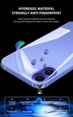 4-1Pcs Back Hydrogel Film For iPhone 17 Pro Max Soft Clear Screen Protector For iPhone 17 Air HD Phone Accessories Not-Glass