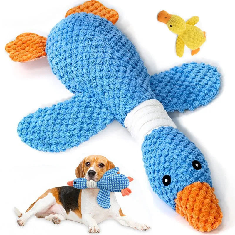 Cat Dog Toys for Aggressive Chewers Cats Dogs,Chew Squeak Toy Cats Dogs Interactive Plush Doll Pet Products Imagem principal do produto