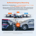 70mai Dash Cam M310 Plus 2K 1440P 143°FOV F1.55 Smart Voice Control 24H Parking Guard Night Vision 70mai M310 Plus 2K Car DVR