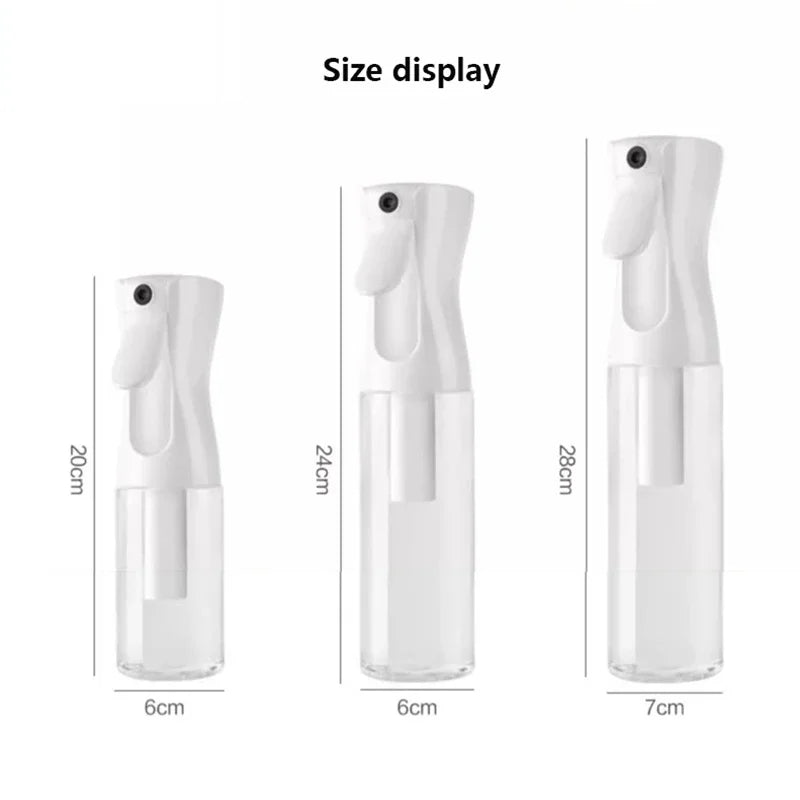 200/300/500ml High Pressure Spray Bottles Refillable Bottles Continuous Mist Watering Can Automatic Salon Barber Water Sprayer Imagen principal del producto
