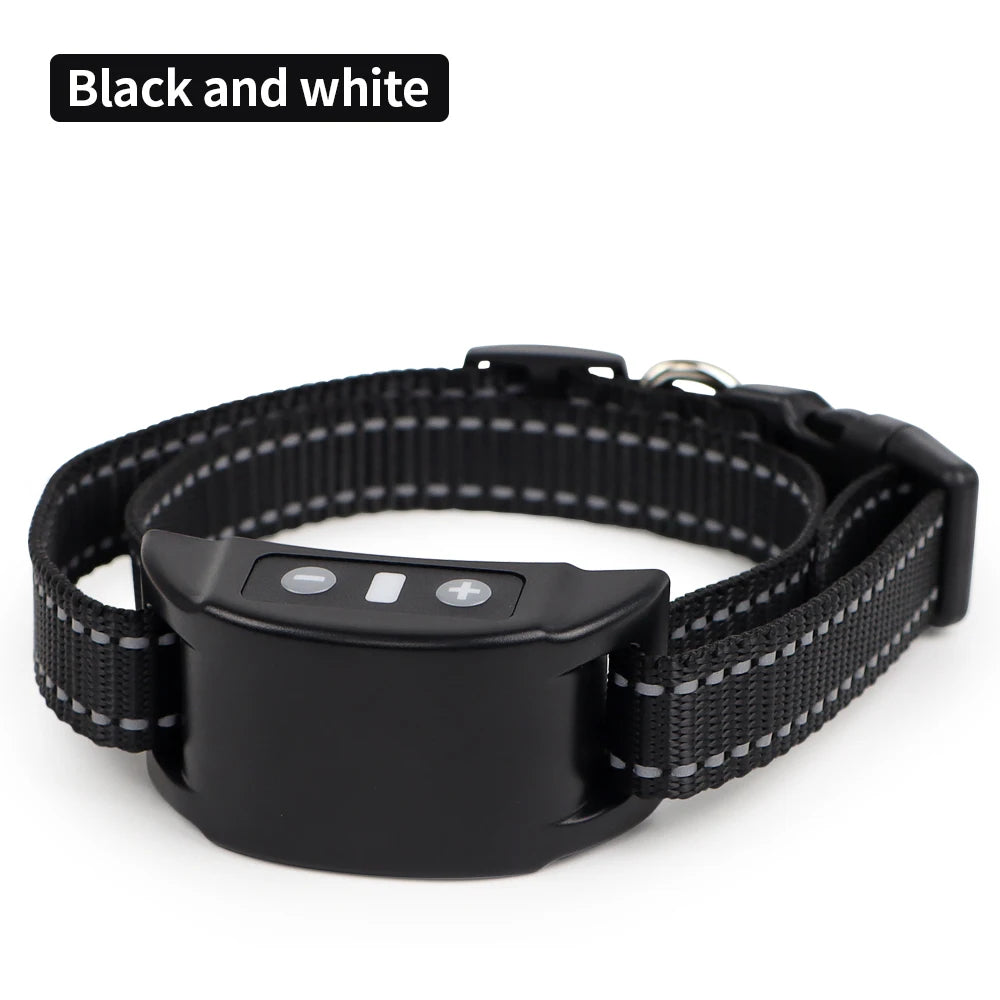 Dog Training Collar Anti-barking Collar Automatic Anti Bark Dog Collar USB Rechargeable Dog Trainer Electric Shock Beep