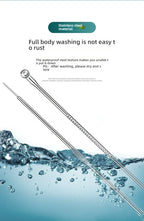 8pcs Professional Skin Care Tools Stainless Steel Pimple Extractors & Needles - for Blackhead Removal, Acne Treatment