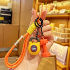 Fitness Keychain for Gym Lovers Premium Gift Sports Enthusiasts Accessories for Workout Bags Water Bottles D-shaped Buckle