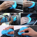 Super Dust Clean Clay Dust Keyboard Cleaner Slime Toys 160g Car Cleaning Gel Mud Putty Kit For Laptop Cleanser Glue Cars Part