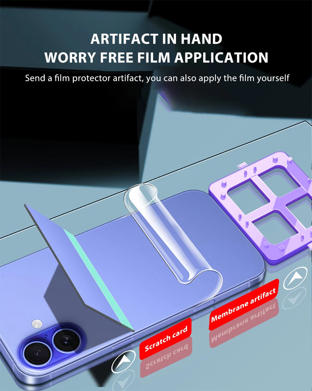 4-1Pcs Back Hydrogel Film For iPhone 17 Pro Max Soft Clear Screen Protector For iPhone 17 Air HD Phone Accessories Not-Glass