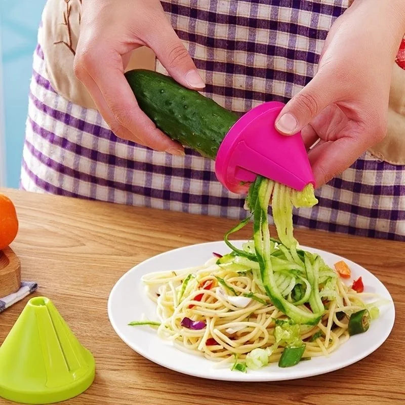 Kitchen Rotating ShredderSpiral Peeler Manual Vegetable Slicer Fruit Potato Radish Grater Kitchen Gadgets Kitchen Accessories Secondary image