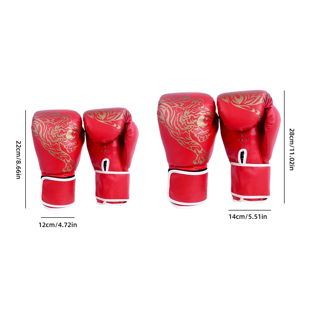 Thickened Adult Boxing Gloves Sanda Professional Competition Muay for Training Sandbag Fighting Taekwondo Image secondaire du produit