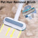 3 in 1 Pet Hair Remover Brush Long Handle Window Cleaning Brush Pet Fur Cleaning Tool Cat Dog Hair Remover Brush Pet Supplies