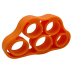 5 Finger Finger Strength Grip Band Mini Silicone Hand Exerciser Gripper Muscle Building Injury Recovery for Gym Fitness Training