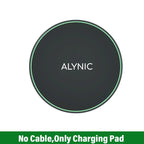 New Wireless Charger For iPhone 17 16 15 14 13 Pro Max Induction Fast Charging Pad Dock Station For Samsung S24 Xiaomi Huawei