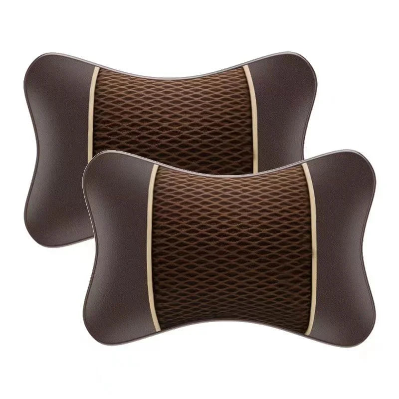Car Universal Headrest Pillow - Support Cushion, Seat Head Support Protector for Auto Travel