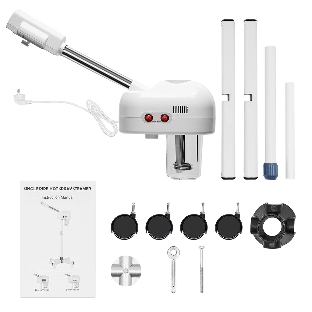 750ML Professional Facial Steamer, Adjustable Skin Care Equipment, Steamer for Salon Beauty and Spa Shop