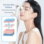 Hot Cold Compress Eye Steamer Relieve Fatigue Dry Eyes Moisturizing Heating Face Eyes Massage Mask Humidifier Mist Nano Sprayer