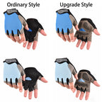 Anti-Slip Breathable Workout Gloves, Fingerless Fitness Training Gym Gloves for Men Women Bodybuilding Cycling Exercise