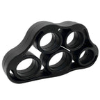 5 Finger Finger Strength Grip Band Mini Silicone Hand Exerciser Gripper Muscle Building Injury Recovery for Gym Fitness Training
