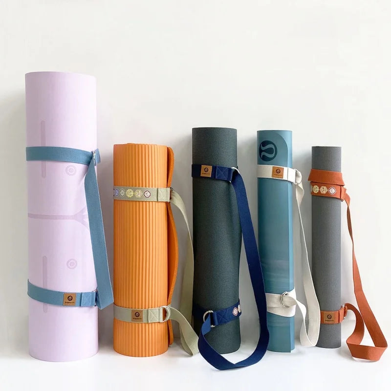 Yoga Mat Carrying Strap Adjustable Shoulder Straps Pilates Exercise  Yoga Belt Sport Sling Shoulder Yoga Mat Strap Belts Imagen principal del producto