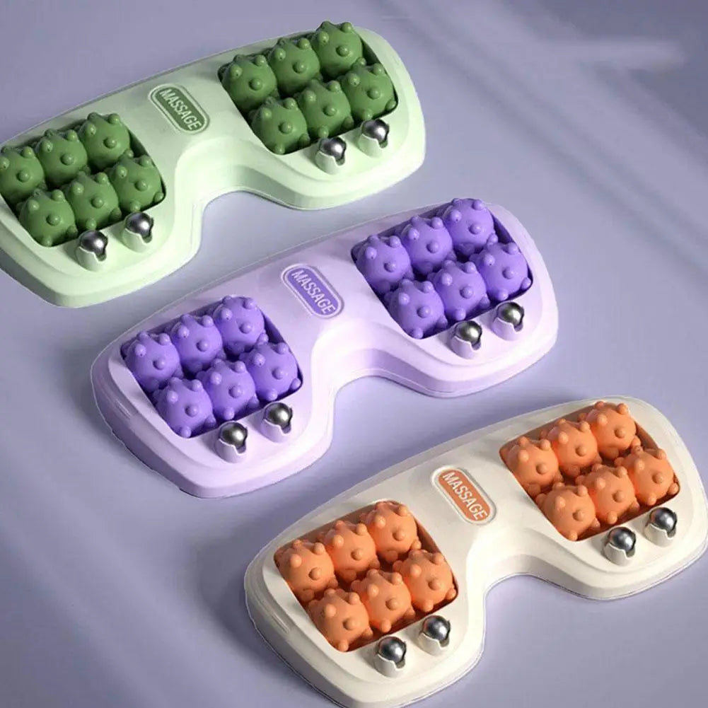 Foot Massager Dual-wheel Foot Massager Relieve Foot Fatigue Relaxe Acupuncture Point Promote Blood Circulation Acupuncture Massa Secondary image
