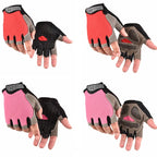Anti-Slip Breathable Workout Gloves, Fingerless Fitness Training Gym Gloves for Men Women Bodybuilding Cycling Exercise