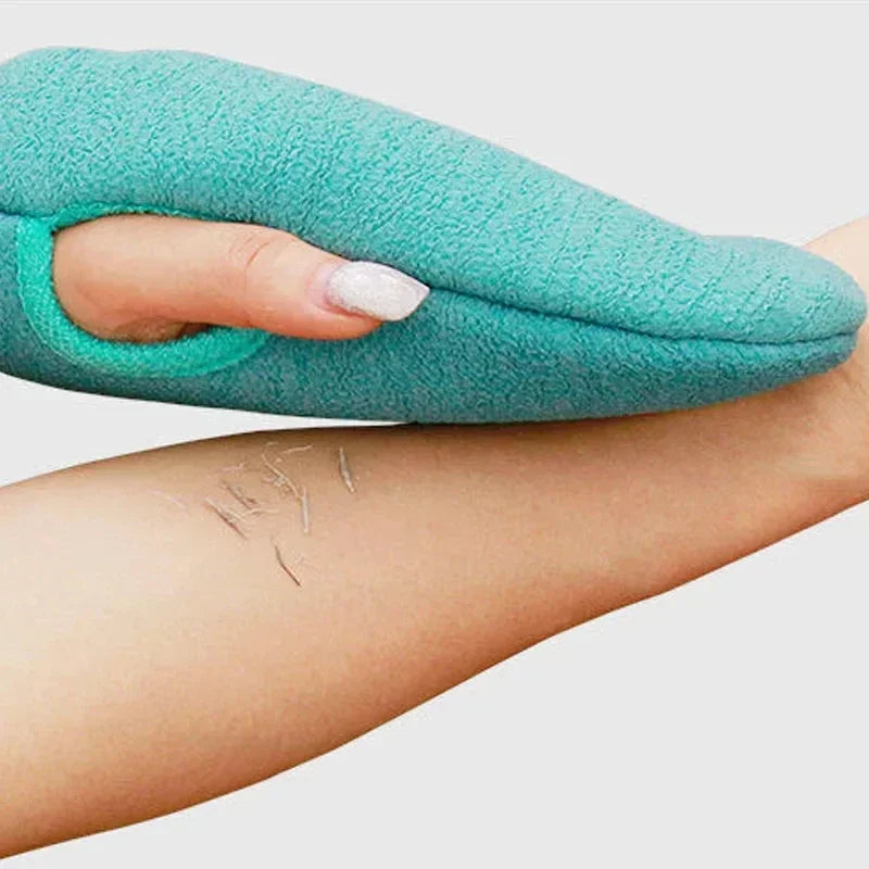 Exfoliating Gloves Dead Skin Bath Shower Spa Massage Body Bath Towel Imagen secundaria del producto