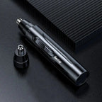1 PCS Black Electric Nose Hair Trimmer Ear and Nose Hair Trimmer Professional Painless Nose Hair Trimmer For MenAnd Women