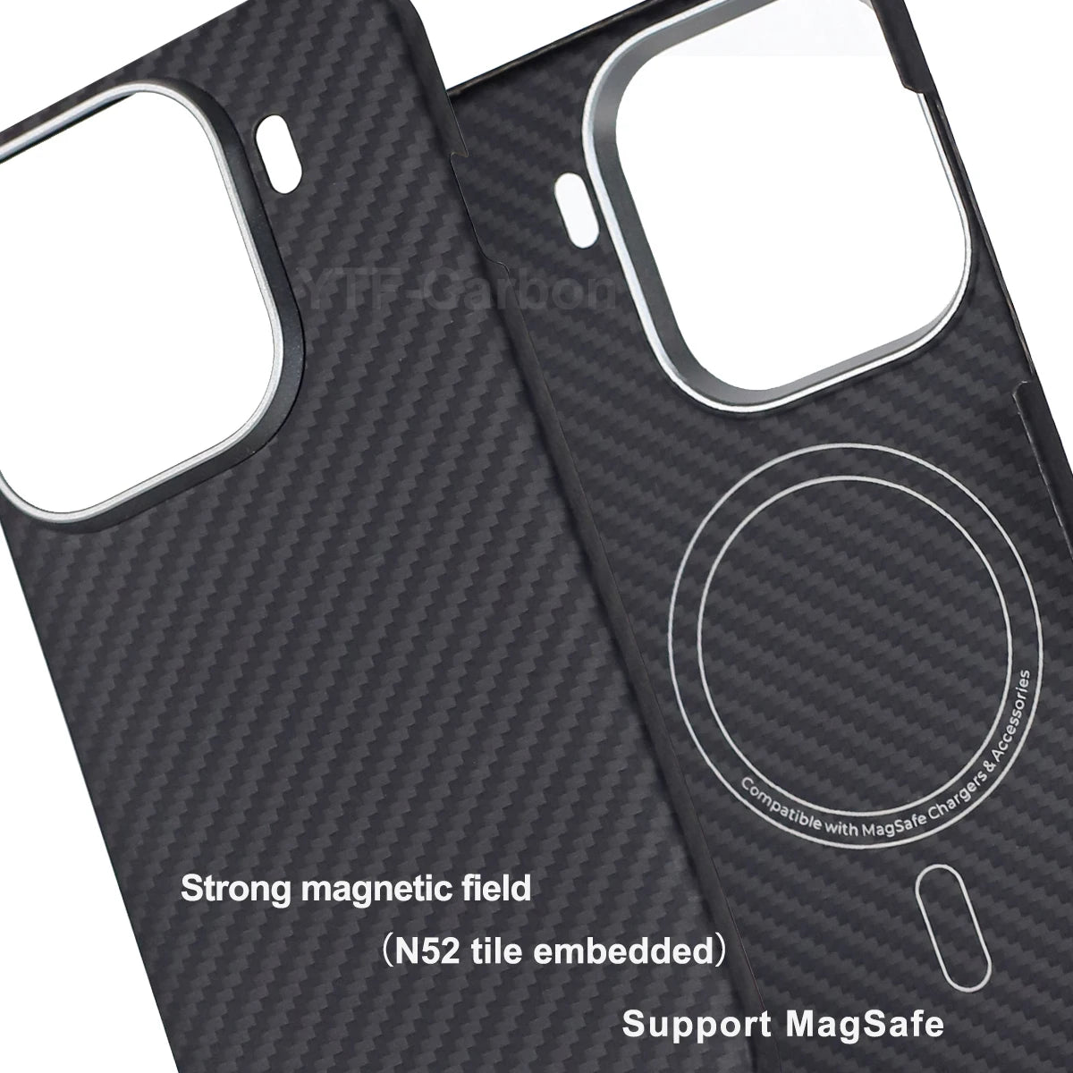 YTF-Carbon For Oppo X9 Pro Aramid Carbon Fiber Cover For Magsafe Find X9/X9s pro/X9 Ultra Cover Mobile Phone Accessories
