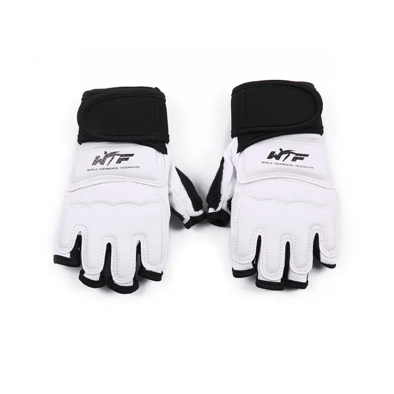 New Half Finger Boxing Gloves Men Taekwondo Gloves Foot Protector Karate Muay Thai Training Workout Gloves Kids
