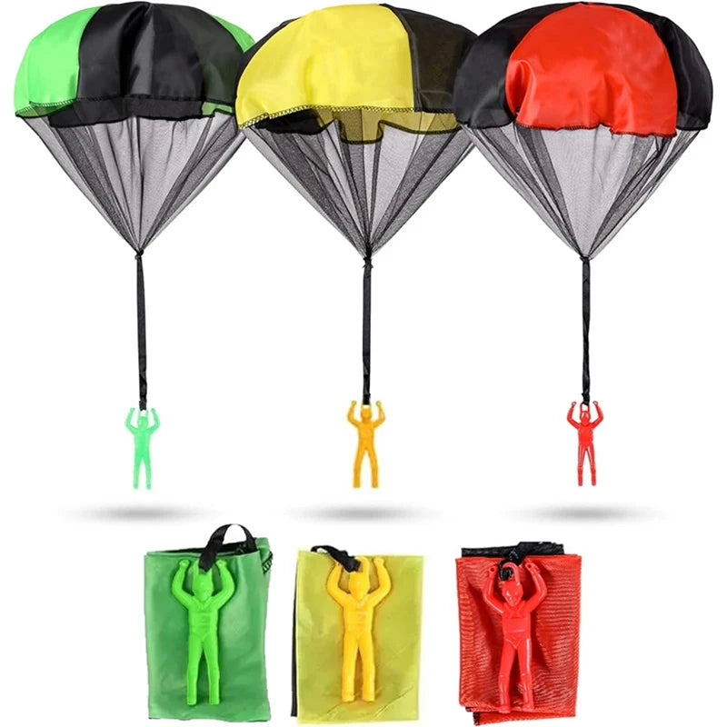 Parachute Toys for Kids Tangle Free Outdoor Flying Parachute Men Outside Toys Easter Basket Stuffers Idea Unique Boy Girl Gift Imagen principal del producto