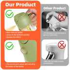 2-in-1 Kitchen Oil Sprayer and Dispenser Bottle, Plastic Oil Mister for Cooking, BBQ, Baking, Roasting and Picnic