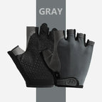 Anti-Slip Breathable Workout Gloves, Fingerless Fitness Training Gym Gloves for Men Women Bodybuilding Cycling Exercise