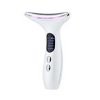 Handheld Face Massager Comfortable Facial Massager Face and Neck Beauty Device for Skin Care Adults Men and Women White