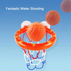 Baby Bath Toy Mini Shooting Basket Frame Toys Bathtub Shooting Basketball Play Water Game Toy Set with 3 Balls for Kids Children