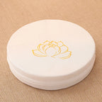 40X6CM Yoga Meditation Linen Cushion Hard Lotus Texture Meditation Cushion Backrest Pillow Tatami Mat Removable Washable