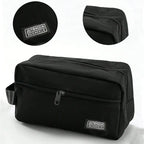 Men's Business Toiletry Bag, Travel Makeup Organizer, Large Capacity Storage Pouch, Durable Fashion Design, Ideal for Daily Use