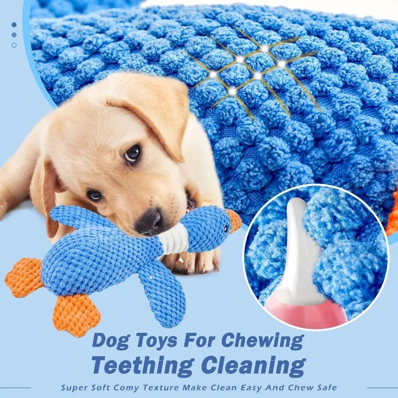 Cat Dog Toys for Aggressive Chewers Cats Dogs,Chew Squeak Toy Cats Dogs Interactive Plush Doll Pet Products Imagem secundária do produto
