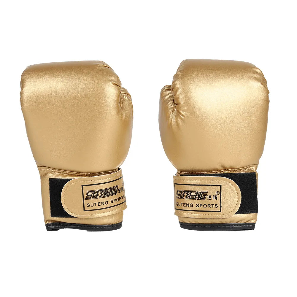 2PCS Kids Boxing Gloves Children Punch Training Sparring Kickboxing Fighting Fitness Mitts Hitting Hand Protector for Boys Girls