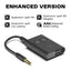 aptX-Adaptive AD/HD/LL AAC Bluetooth Audio Transmitter Receiver 3.5MM AUX HiFi Stereo Music Multipoint Wireless Adapter 2 in 1