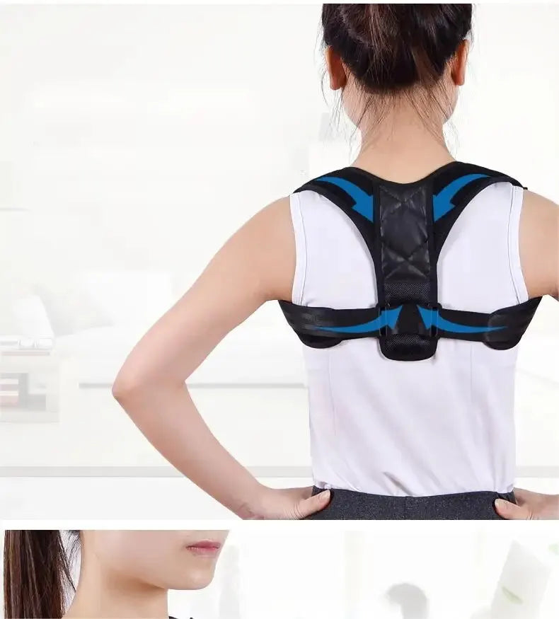 Back Posture Correction Belt Hunchback Prevention Correction of Sitting Posture Unisex Breathable Body ShapingJUI