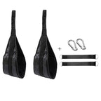 Fitness AB Sling Straps Suspension Rip-Resistant Heavy Duty Pair for Pull Up Bar Hanging Leg Raiser Home Gym Fitness Equipment