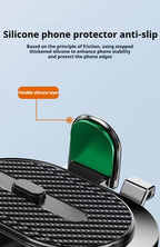 NEW Car Phone Holder Air Outlet Gravity Sensor Triangle Mount Simplicity Design Frosted Surface for Vehicle Dashboard