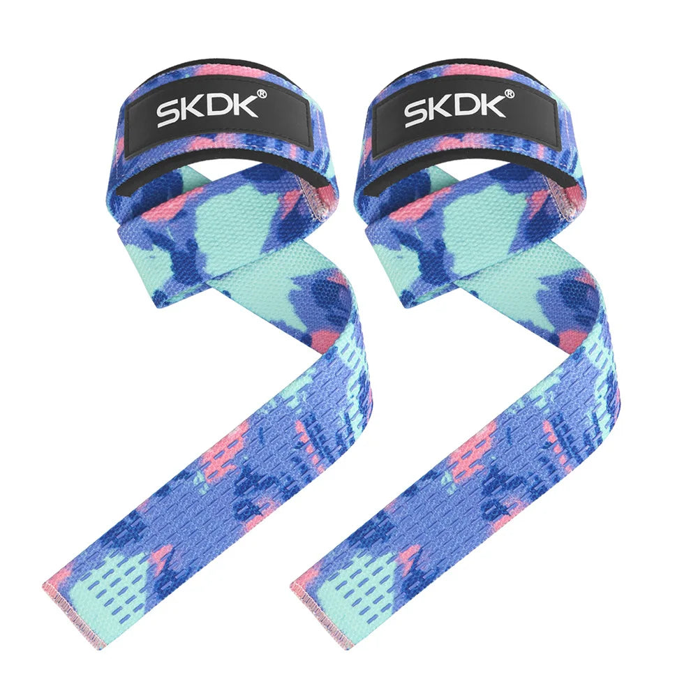Weightlifting Wrist Straps Strength Training Adjustable Non-slip Gym Fitness Lifting Strap Wrist Support Grip Band