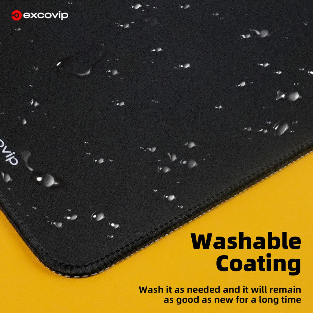 EXCO Mini Mouse Pad Office Mousepad Small with Stitched Edge Non-Slip Rubber Base for Home Laptop Computer Desk Gaming