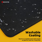 EXCO Mini Mouse Pad Office Mousepad Small with Stitched Edge Non-Slip Rubber Base for Home Laptop Computer Desk Gaming