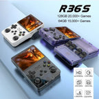 BOYHOM 256G 128G R36S Retro Handheld Game Console Linux System 3.5 Inch IPS Portable Pocket Player 64GB Video Gaming Kids Gifts