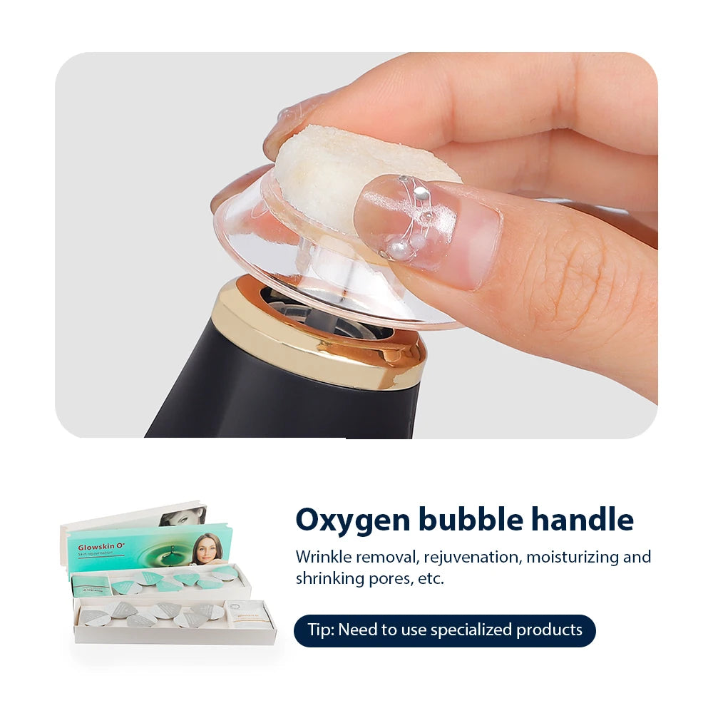 Portable Oxygen Bubble Pen CO2 Oxygen Handheld Facial CO2 Gel Facial Skin Care Device Facial SPA Oxygen Bubble Facial Machine